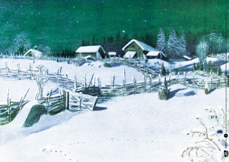 Produktbild: Tomte Tummetott. Kamishibai Bildkartenset