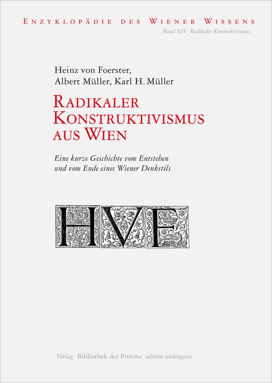 Produktbild: Radikaler Konstruktivismus aus Wien