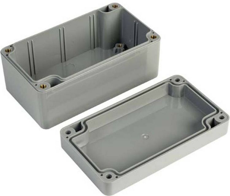 Produktbild: Gainta G308 Geh&auml;use 115 x 65 x 55 ABS Kunststoff Dark-Grey 1St.