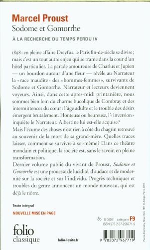 Produktbild: Proust: Sodome et Gomorrhe