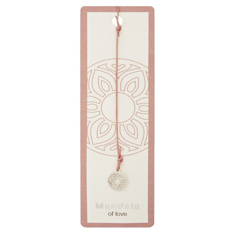 Produktbild: Lesezeichen mit Symbol - Edelstahl - Mandala der Liebe