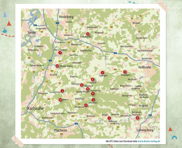 Produktbild: Kraichgau. Radeln f&uuml;r die Seele