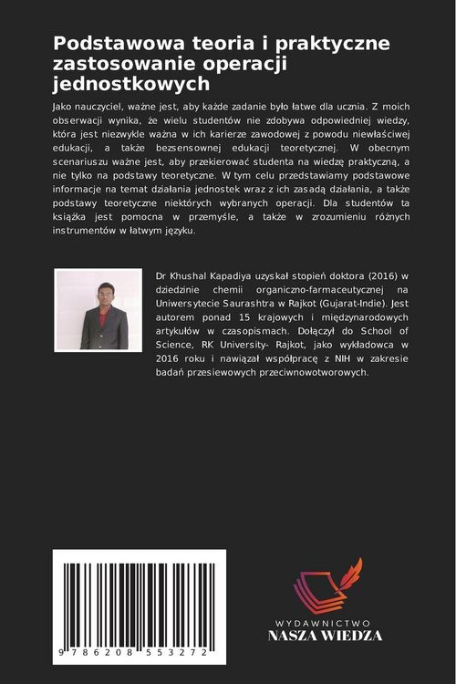 Produktbild: Podstawowa teoria i praktyczne zastosowanie operacji jednostkowych
