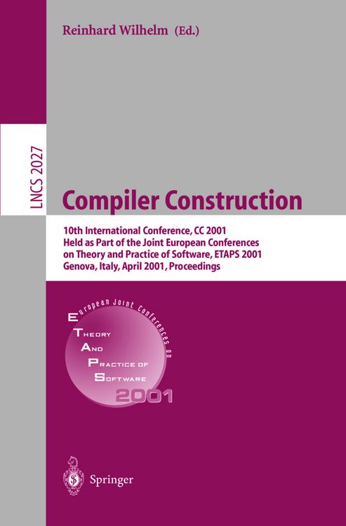 Produktbild: Compiler Construction