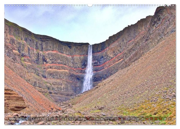 Produktbild: Island - Landschaften, Natur und Licht (Wandkalender 2027 DIN A2 quer), CALVENDO Monatskalender