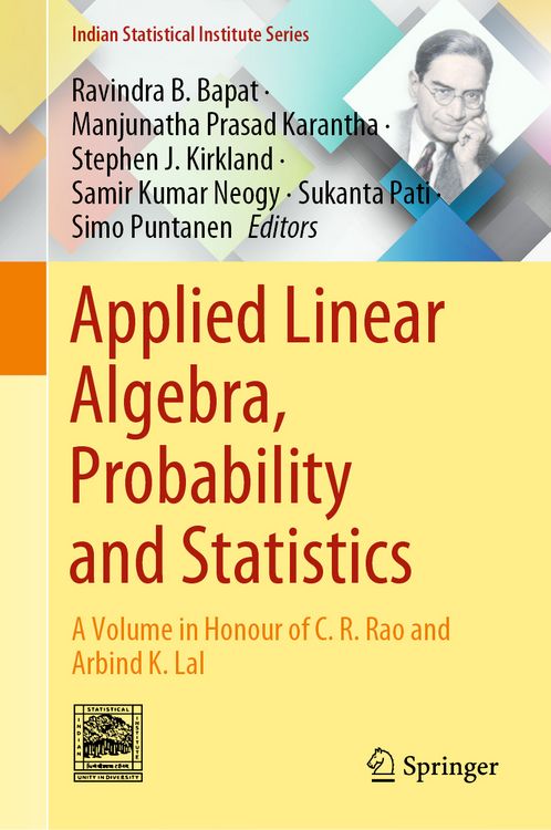 Produktbild: Applied Linear Algebra, Probability and Statistics