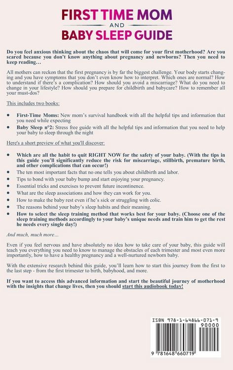 Produktbild: First Time Mom and Baby Sleep Guide 2-in-1 Book