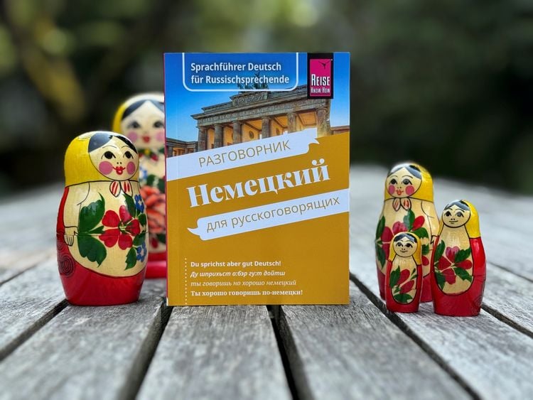 Produktbild: Reise Know-How Sprachf&uuml;hrer Deutsch f&uuml;r Russischsprechende / Nemjetzkii (russische Ausgabe)