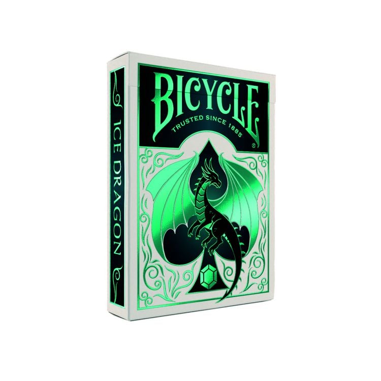 Produktbild: Bicycle&reg; Ice Dragon (Designer Spielkarten, Poker, Skat...)