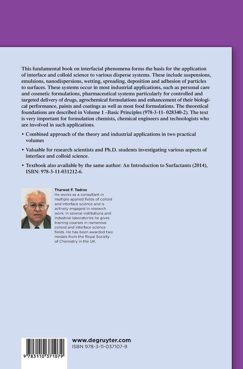Produktbild: Interfacial Phenomena and Colloid Stability