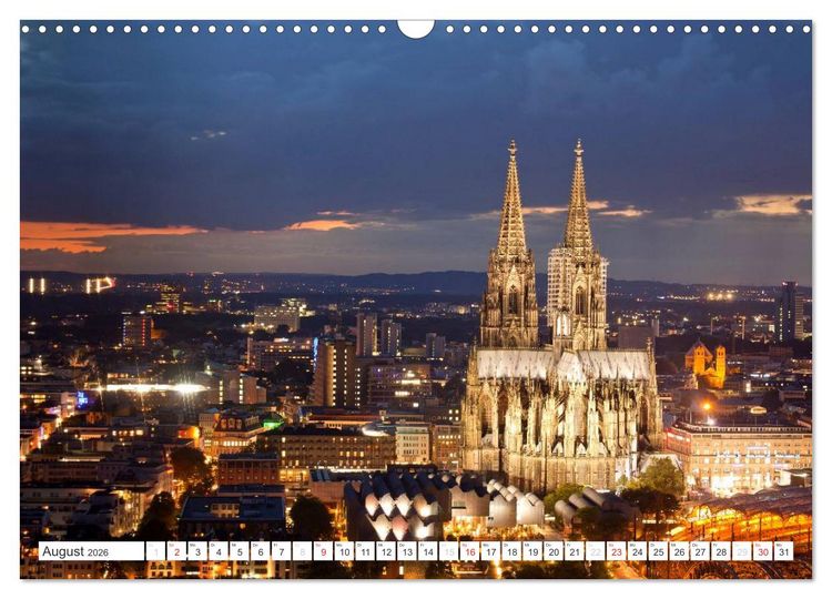 Produktbild: Nordrhein-Westfalen (Wandkalender 2026 DIN A3 quer), CALVENDO Monatskalender