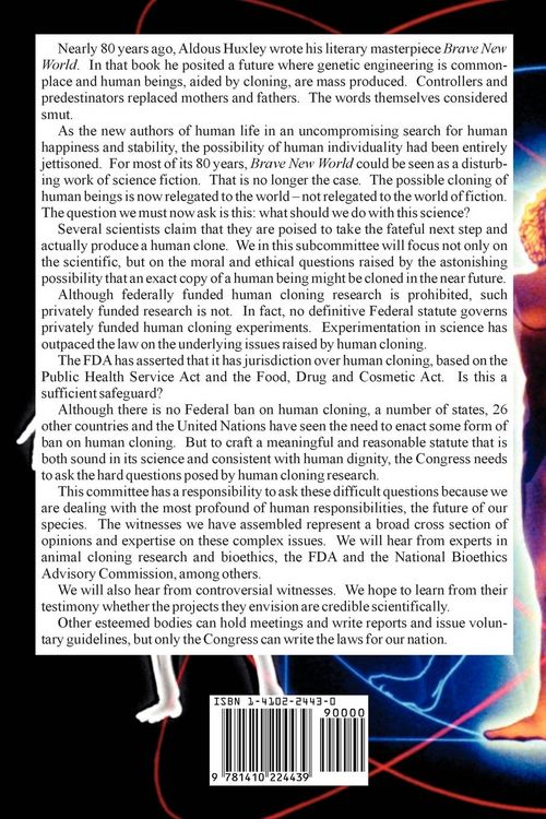 Produktbild: Issues Raised by Human Cloning Research