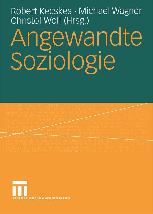 Produktbild: Angewandte Soziologie