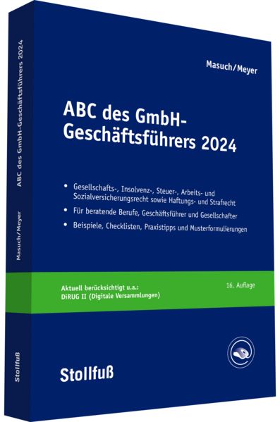Produktbild: ABC des GmbH-Gesch&auml;ftsf&uuml;hrers 2024