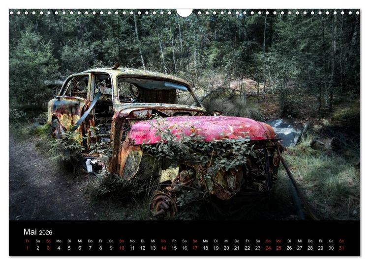 Produktbild: Automobile im Herbst (Wandkalender 2026 DIN A3 quer), CALVENDO Monatskalender