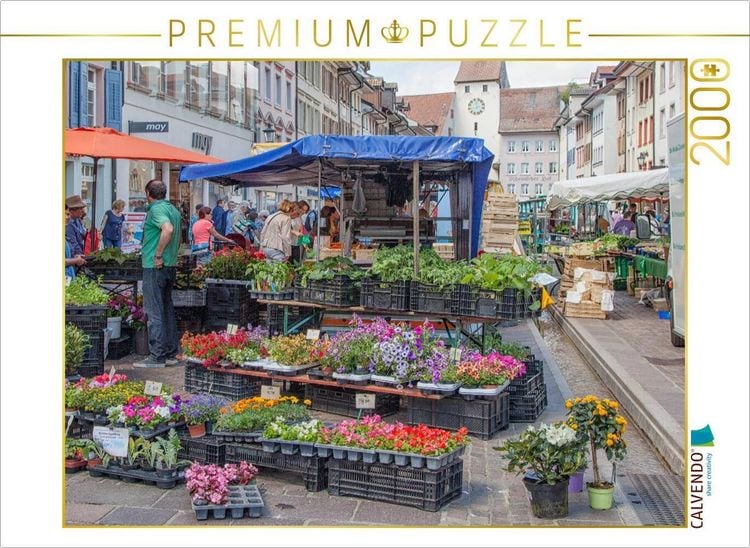 Produktbild: CALVENDO Puzzle Waldshut | 2000 Teile Lege-Gr&ouml;&szlig;e 90x67cm Foto-Puzzle f&uuml;r gl&uuml;ckliche Stunden