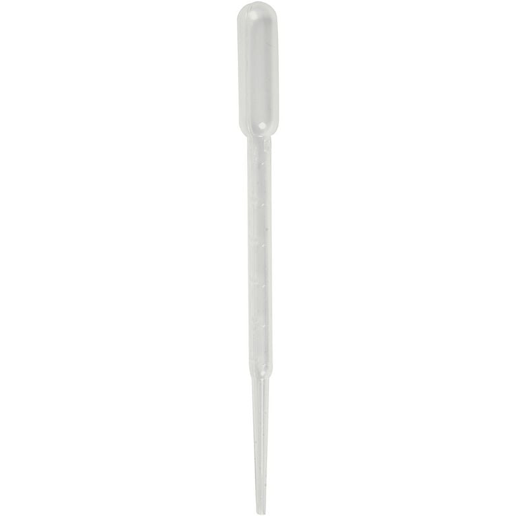 Produktbild: Creativ Company Pipette, L 15 cm, 3 ml, Transparent, 15 Stk
