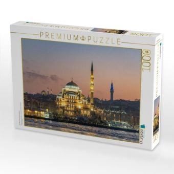 Produktbild: CALVENDO Puzzle Die Neue Moschee Istanbul | 1000 Teile Lege-Gr&ouml;&szlig;e 64x48cm Foto-Puzzle f&uuml;r gl&uuml;ckliche Stunden