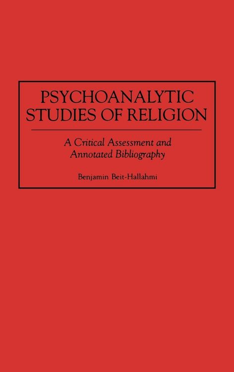 Produktbild: Psychoanalytic Studies of Religion