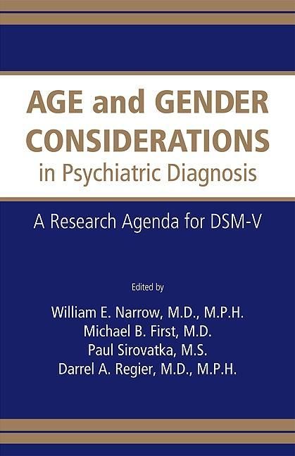 Produktbild: Age and Gender Considerations in Psychiatric Diagnosis