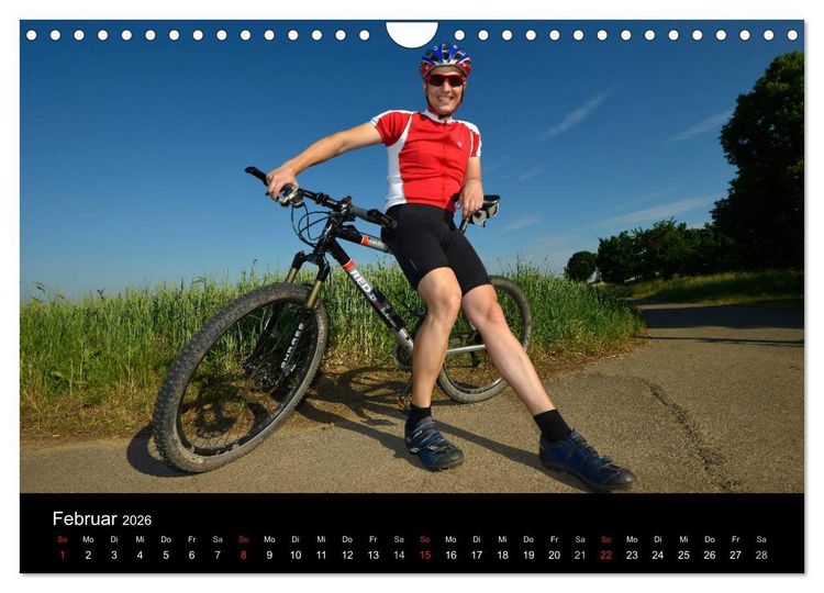 Produktbild: BIKE and FUN (Wandkalender 2026 DIN A4 quer), CALVENDO Monatskalender