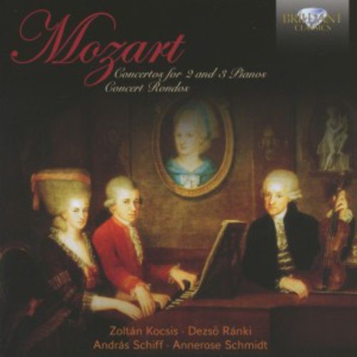 Produktbild: Kocsis, Z: Mozart: Concertos for 2 & 3 Pianos, Concert Rondo
