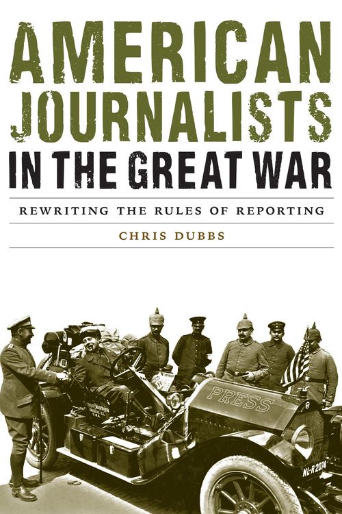 Produktbild: American Journalists in the Great War