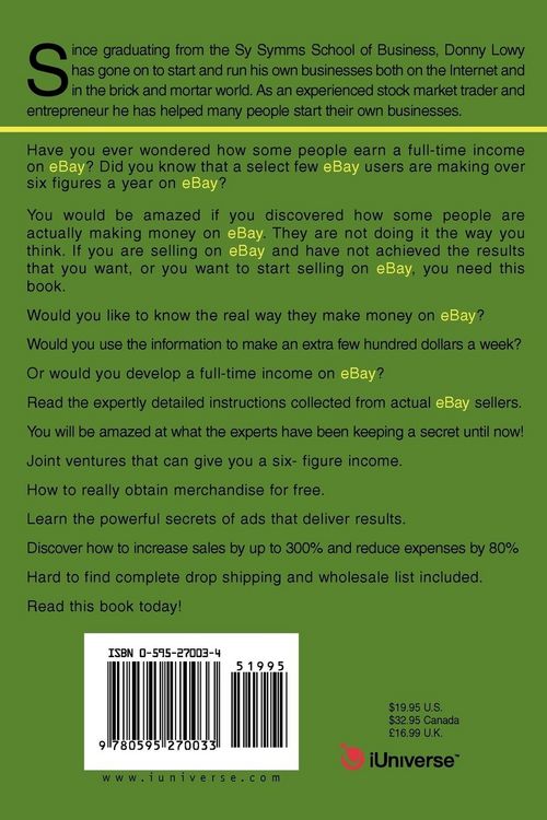 Produktbild: The Truth about eBay