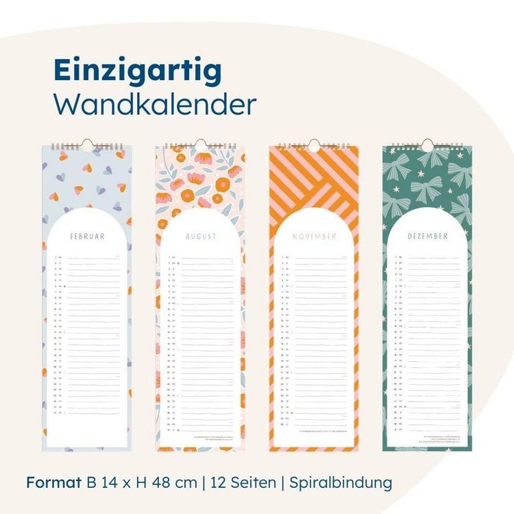 Produktbild: Wandkalender 2027 Ein Jahr voller Gl&uuml;cksmomente