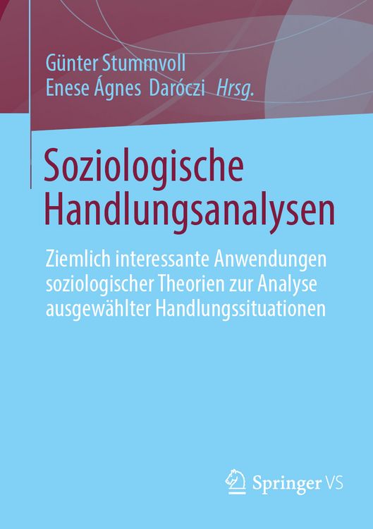 Produktbild: Soziologische Handlungsanalysen