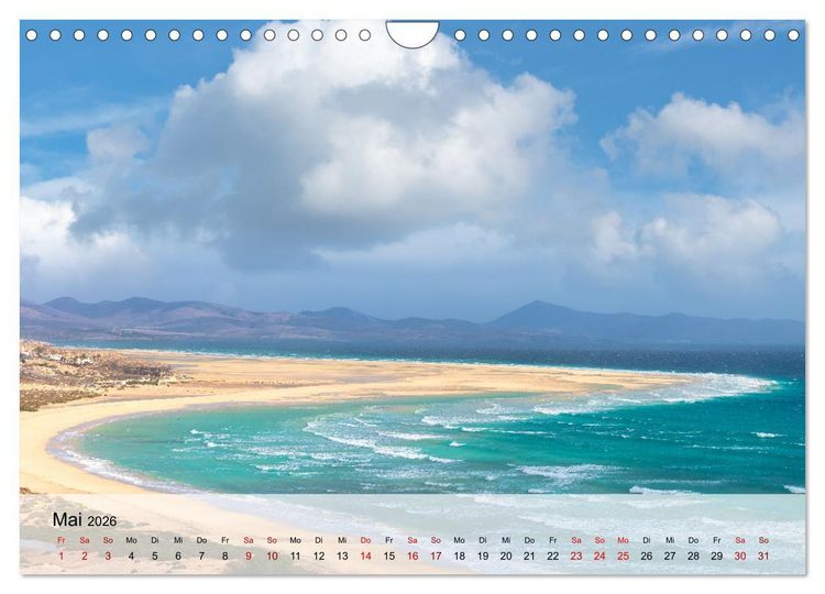 Produktbild: Wundersch&ouml;ne Meereslandschaften (Wandkalender 2026 DIN A4 quer), CALVENDO Monatskalender