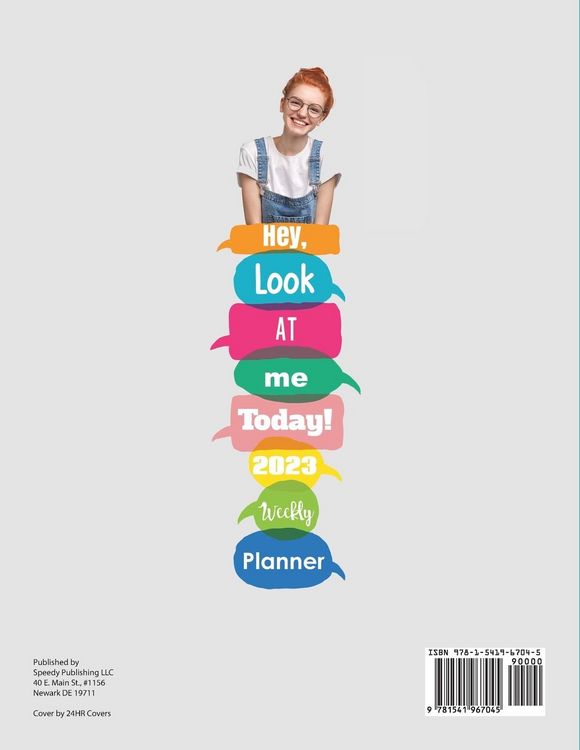 Produktbild: Hey, Look At Me Today! 2023 Weekly Planner