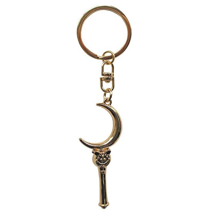 Produktbild: Sailor Moon Schl&uuml;sselanh&auml;nger 3D "Moon stick"