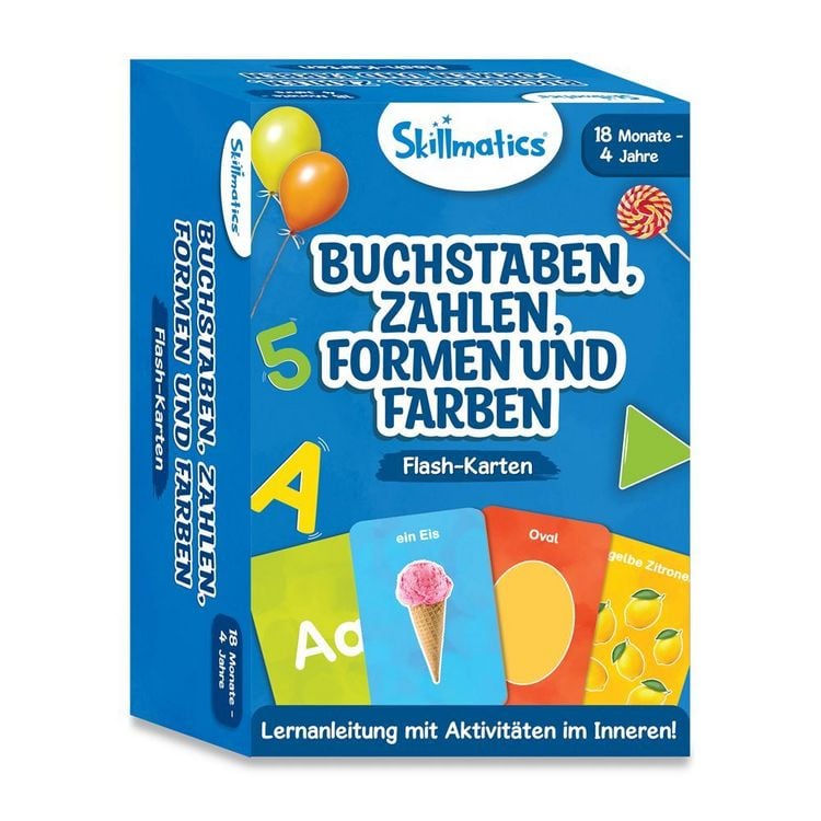 Produktbild: Flash-Karten - Buchstaben, Zahlen, Formen und Farben