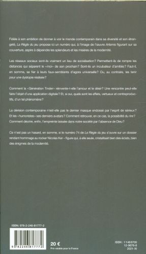 Produktbild: La r&egrave;gle du jeu: No 74