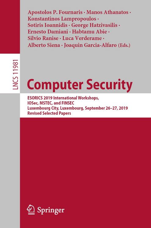 Produktbild: Computer Security