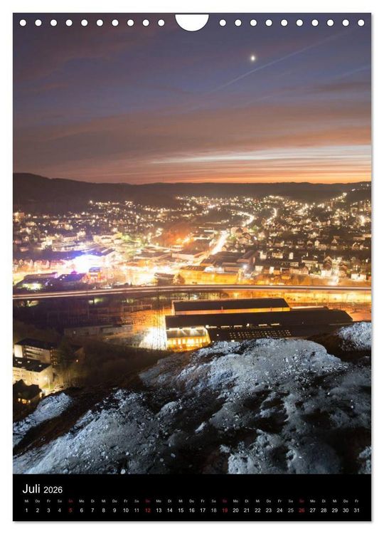Produktbild: Traumhaftes Siegerland 2026 (Wandkalender 2026 DIN A4 hoch), CALVENDO Monatskalender