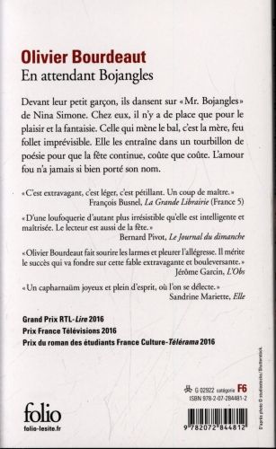 Produktbild: Bourdeaut, O: En attendant Bojangles