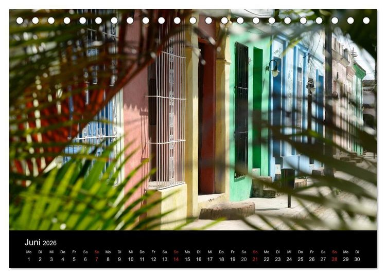 Produktbild: Cuba Real - Vielfalt der Karibik (Tischkalender 2026 DIN A5 quer), CALVENDO Monatskalender