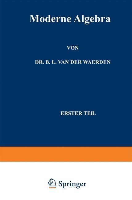 Produktbild: Moderne Algebra