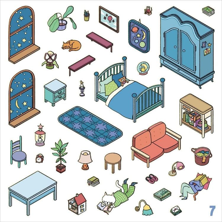 Produktbild: Mein 3D-Stickerhaus &ndash; Cozy Zuhause