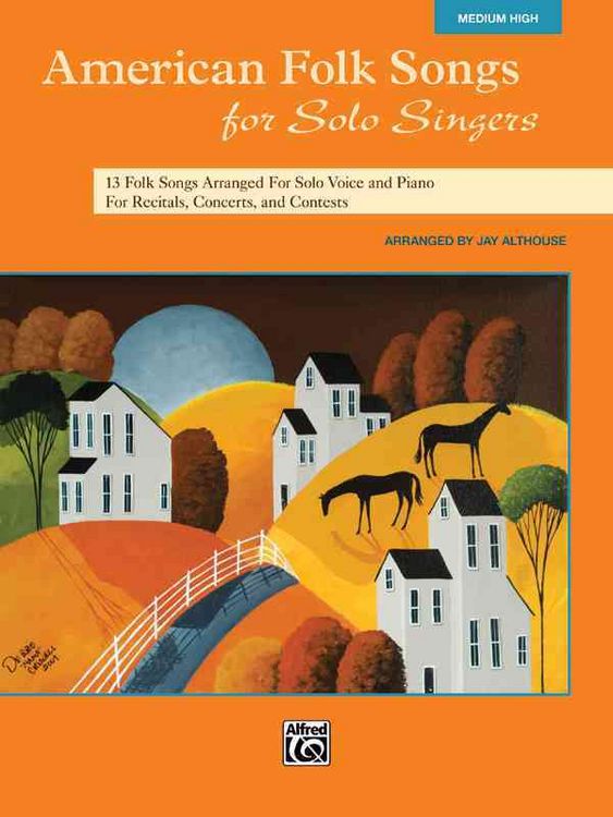 Produktbild: American Folk Songs for Solo Singers