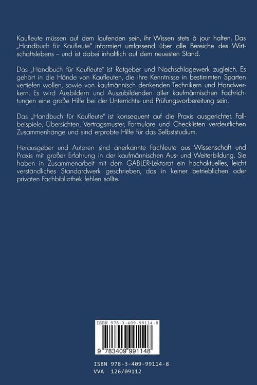 Produktbild: Handbuch f&uuml;r Kaufleute