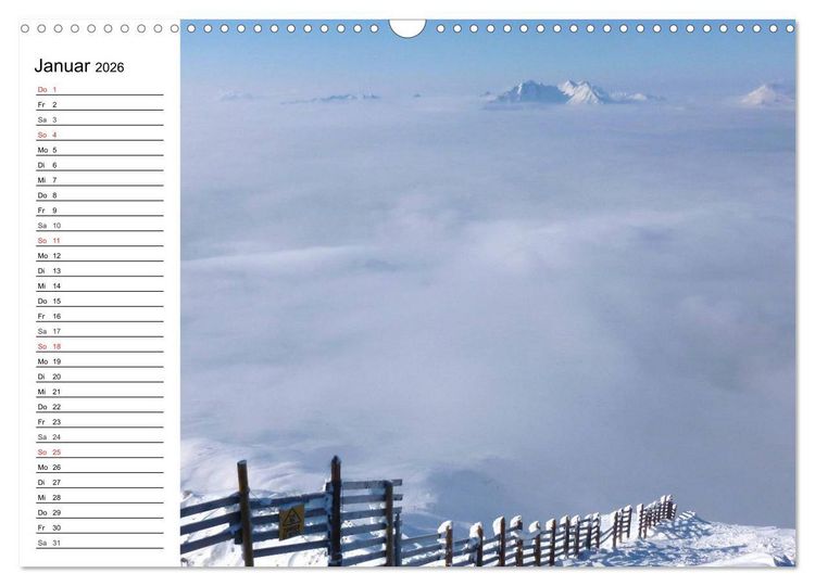 Produktbild: Winterm&auml;rchen. Landschaften im Schnee (Wandkalender 2026 DIN A3 quer), CALVENDO Monatskalender