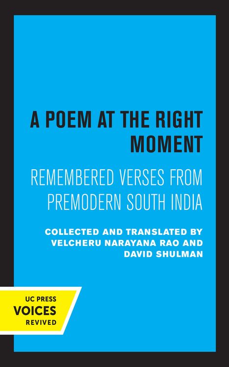 Produktbild: A Poem at the Right Moment