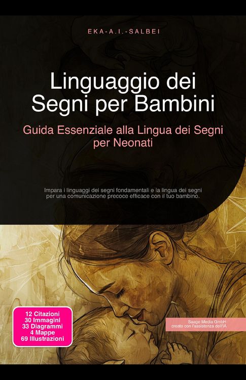 Produktbild: Linguaggio dei Segni per Bambini: Guida Essenziale alla Lingua dei Segni per Neonati