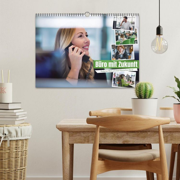 Produktbild: B&uuml;ro mit Zukunft (Wandkalender 2026 DIN A3 quer), CALVENDO Monatskalender