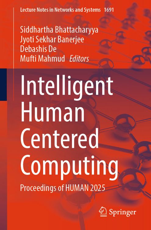 Produktbild: Intelligent Human Centered Computing