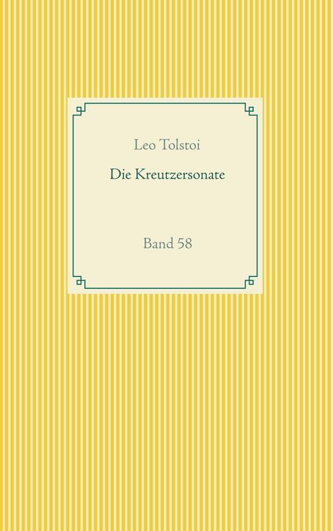 Produktbild: Die Kreutzersonate