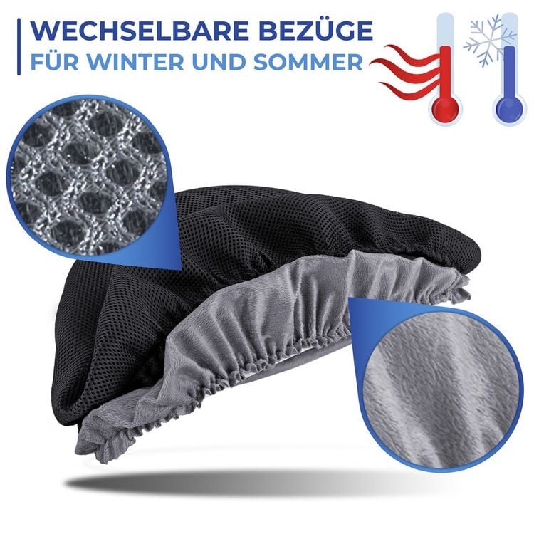 Produktbild: Gel Dreh-Sitzkissen Mod. Komfort, Orthopädisches Visco-Drehkissen